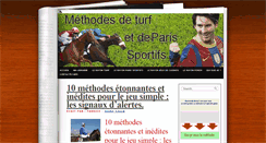 Desktop Screenshot of gagner-aux-turf-et-paris-sportif.com